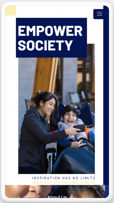 Emulate iPhone app EMPOWER SOCIETY using MyAndroid