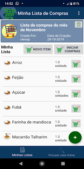 Run android online APK Empta - Minha Lista de Compras from MyAndroid or emulate Empta - Minha Lista de Compras using MyAndroid