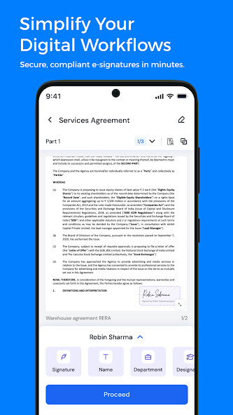 Emulate iPhone app emSigner - Sign Electronically using MyAndroid Emulate iPhone app emSigner - Sign Electronically using MyAndroid