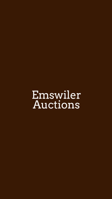 Emulate iPhone app Emswiler Auctions using MyAndroid