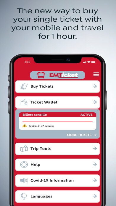 Run android online APK EMTicket from MyAndroid or emulate EMTicket using MyAndroid