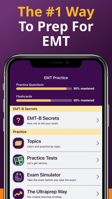 Emulate iPhone app EMT Practice Test 2023 using MyAndroid Emulate iPhone app EMT Practice Test 2023 using MyAndroid