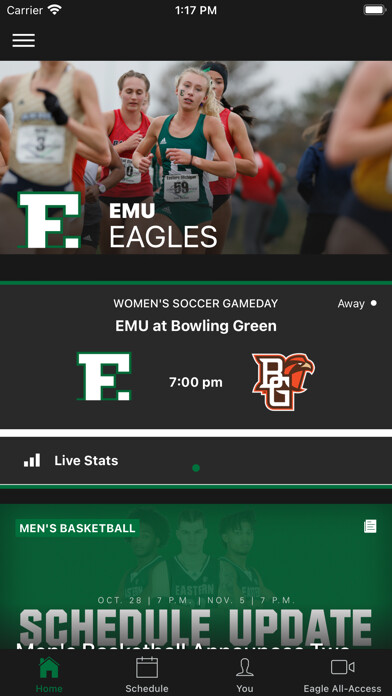 Emulate iPhone app EMU Athletics using MyAndroid Emulate iPhone app EMU Athletics using MyAndroid