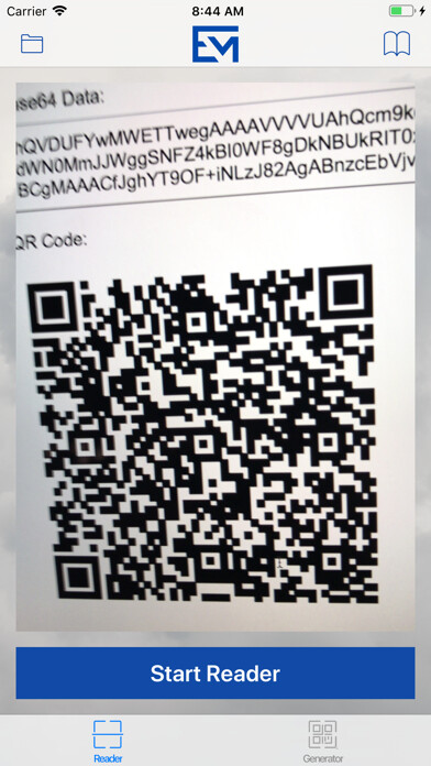 Emulate iPhone app EMV QR Code Reader & Generator using MyAndroid Emulate iPhone app EMV QR Code Reader & Generator using MyAndroid