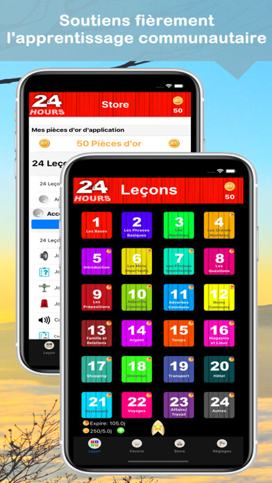 Emulate iPhone app En 24 Heures les langues using MyAndroid Emulate iPhone app En 24 Heures les langues using MyAndroid