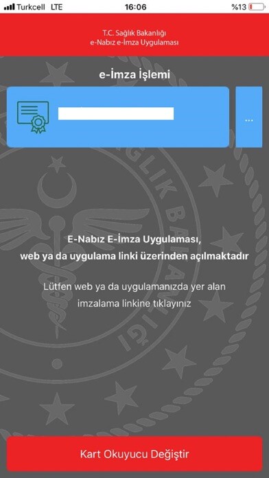 Emulate iPhone app e-Nabız e-İmza using MyAndroid Emulate iPhone app e-Nabız e-İmza using MyAndroid