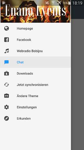 Emulate Android APK Enano Events