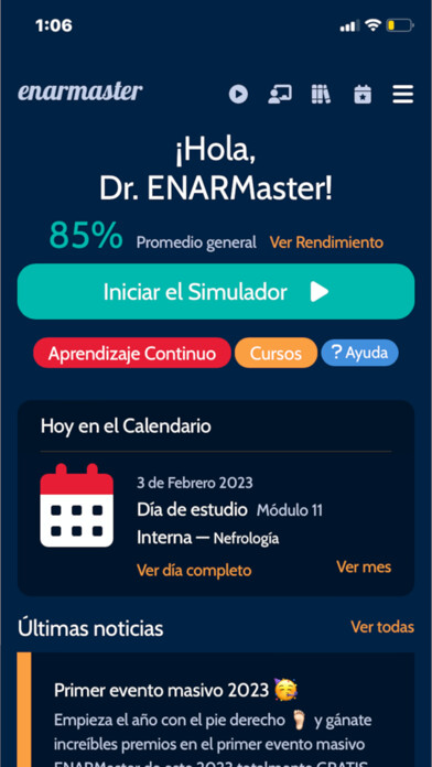 Emulate iPhone app ENARMaster using MyAndroid