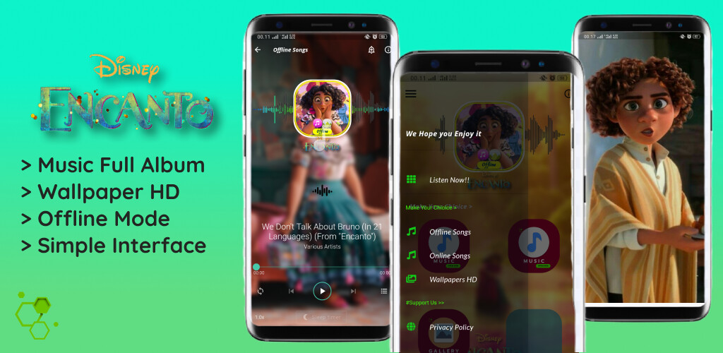 Run android online APK Encanto Songs  Wallpapers from MyAndroid or emulate Encanto Songs  Wallpapers using MyAndroid