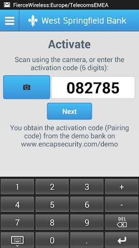 Run android online APK Encap WSB Demo from MyAndroid or emulate Encap WSB Demo using MyAndroid