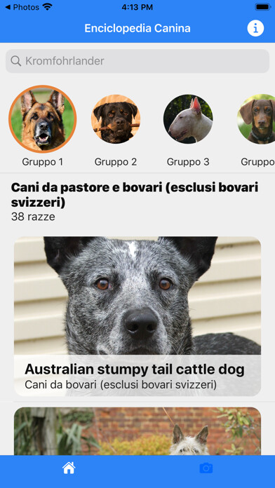 Emulate iPhone app Enciclopedia Canina using MyAndroid Emulate iPhone app Enciclopedia Canina using MyAndroid