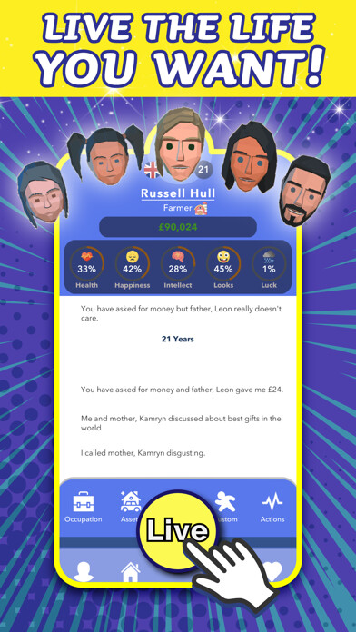 Emulate iPhone app Enclaver - Life Simulator Sim using MyAndroid Emulate iPhone app Enclaver - Life Simulator Sim using MyAndroid