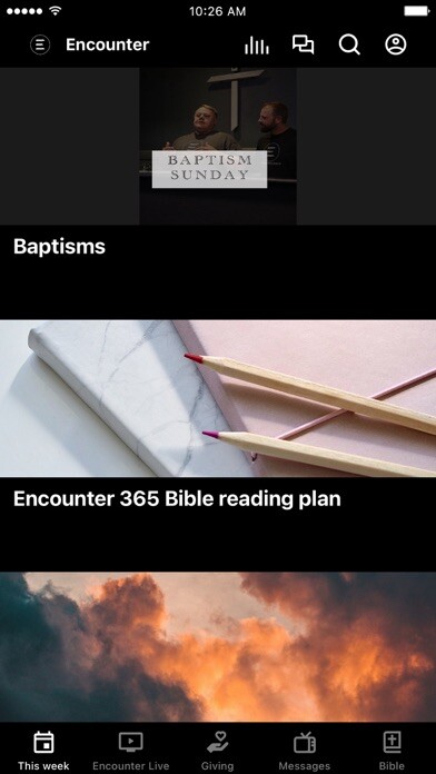 Emulate iPhone app Encounter Church Amarillo using MyAndroid Emulate iPhone app Encounter Church Amarillo using MyAndroid