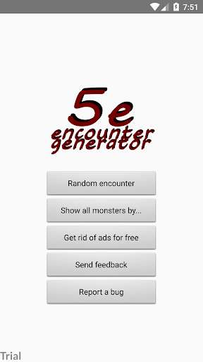 Emulate Android APK Encounter Generator 5e Emulate Android APK Encounter Generator 5e