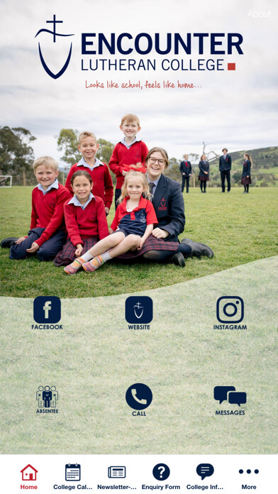 Emulate iPhone app Encounter Lutheran College using MyAndroid