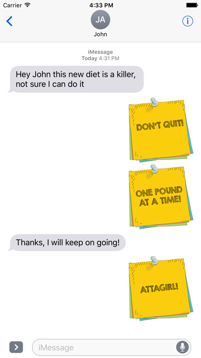 Emulate iPhone app Encouraging Sticky Notes using MyAndroid Emulate iPhone app Encouraging Sticky Notes using MyAndroid