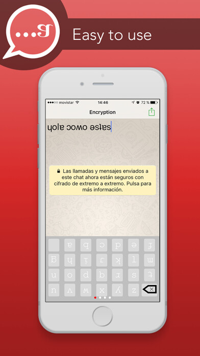 Emulate iPhone app Encryption for WhatsApp in your messages using MyAndroid Emulate iPhone app Encryption for WhatsApp in your messages using MyAndroid
