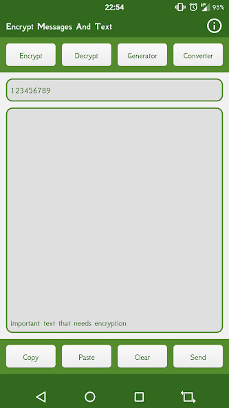Run android online APK Encrypt Messages And Text from MyAndroid or emulate Encrypt Messages And Text using MyAndroid