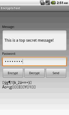 Emulate Android APK EncryptoText Emulate Android APK EncryptoText