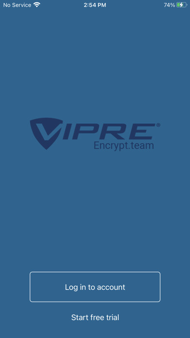Emulate iPhone app Encrypt.team using MyAndroid