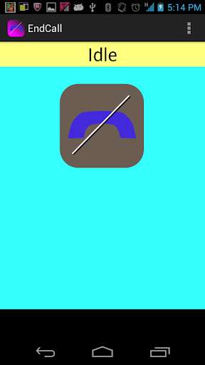 Run android online APK End Call from MyAndroid or emulate End Call using MyAndroid