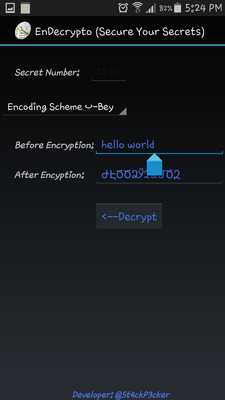 Emulate Android APK EnDeCrypto Emulate Android APK EnDeCrypto