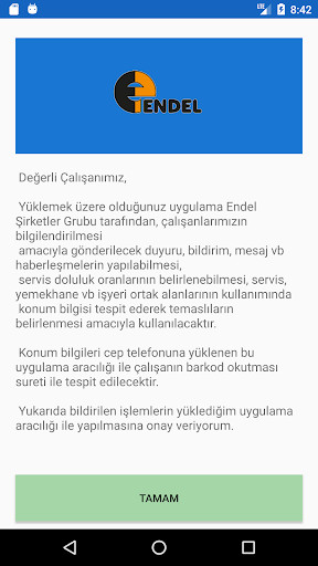 Run android online APK Endel Personel Bilgilendirme Servisi from MyAndroid or emulate Endel Personel Bilgilendirme Servisi using MyAndroid