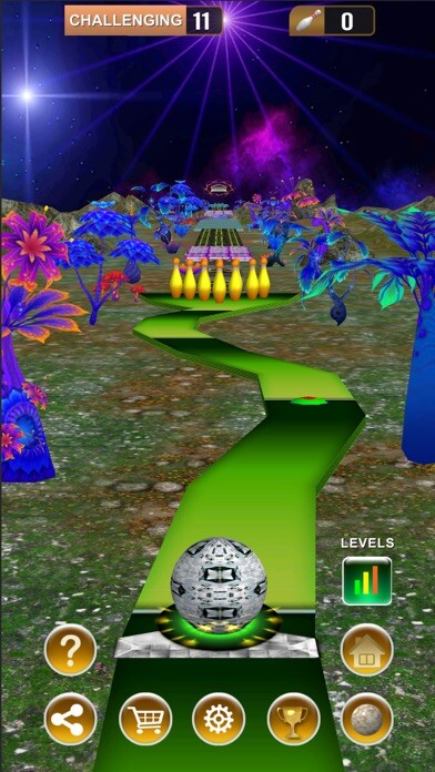 Emulate iPhone app Endless Bowling Paradise using MyAndroid
