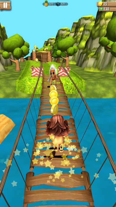 Emulate iPhone app Endless Jungle Animal Run 3D using MyAndroid
