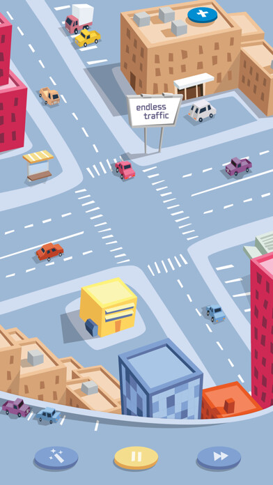 Emulate iPhone app Endless Traffic using MyAndroid