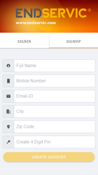 Run android online APK EndServic from MyAndroid or emulate EndServic using MyAndroid
