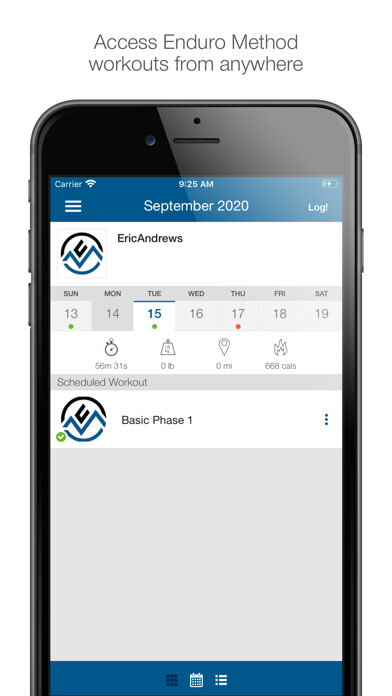 Emulate iPhone app Enduro Method using MyAndroid Emulate iPhone app Enduro Method using MyAndroid