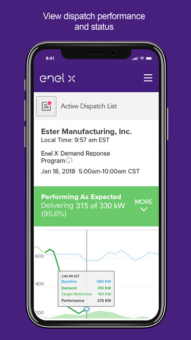 Emulate iPhone app Enel X Demand Response using MyAndroid Emulate iPhone app Enel X Demand Response using MyAndroid