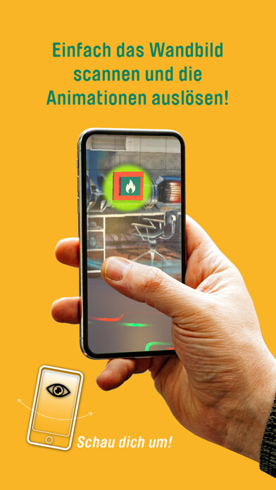 Emulate iPhone app Energie Erleben using MyAndroid