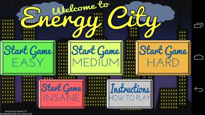 Emulate Android APK Energy City Emulate Android APK Energy City