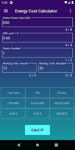 Run android online APK Energy cost - Photovoltaics from MyAndroid or emulate Energy cost - Photovoltaics using MyAndroid Run android online APK Energy cost - Photovoltaics from MyAndroid or emulate Energy cost - Photovoltaics using MyAndroid