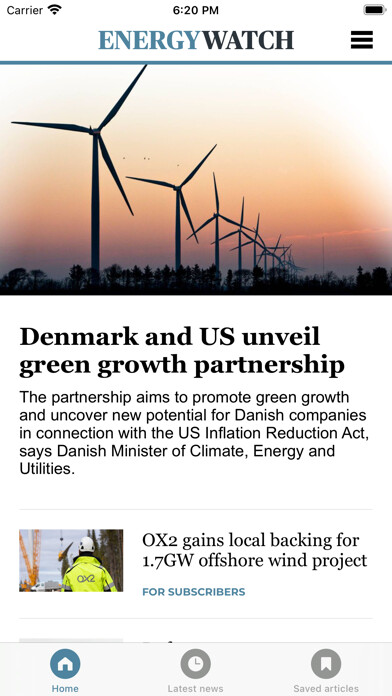 Emulate iPhone app EnergyWatch News using MyAndroid Emulate iPhone app EnergyWatch News using MyAndroid