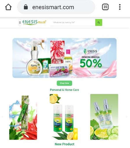 Run android online APK Enesis Mart from MyAndroid or emulate Enesis Mart using MyAndroid