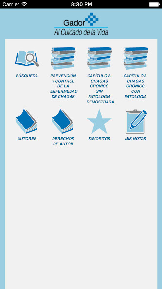 Emulate Android APK Enfermedad de Chagas-Mazza