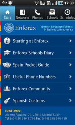 Emulate Android APK Enforex Spain Pocket Guide Emulate Android APK Enforex Spain Pocket Guide