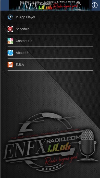 Emulate iPhone app eNFX Radio HD using MyAndroid