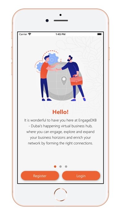 Emulate iPhone app EngageDXB using MyAndroid