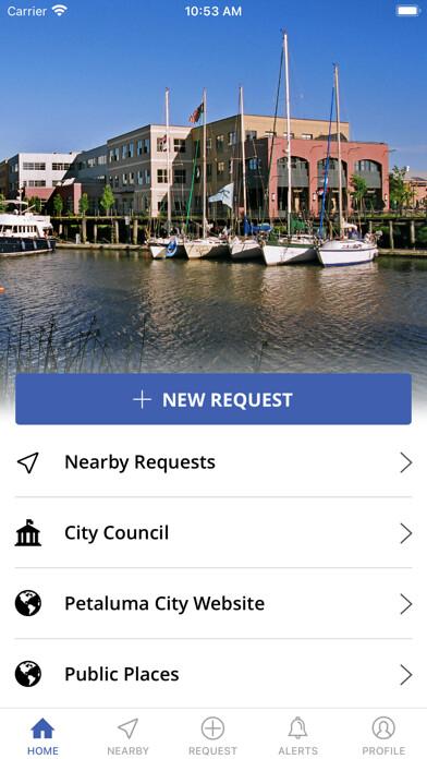 Emulate iPhone app engagEPetaluma using MyAndroid