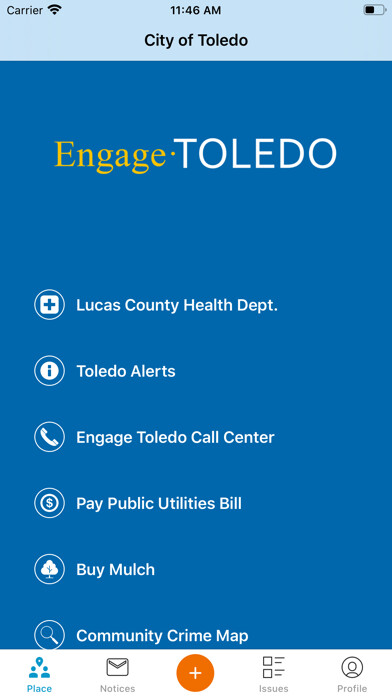 Emulate iPhone app Engage Toledo using MyAndroid Emulate iPhone app Engage Toledo using MyAndroid