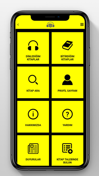 Emulate iPhone app Engelsiz Kütüphane using MyAndroid