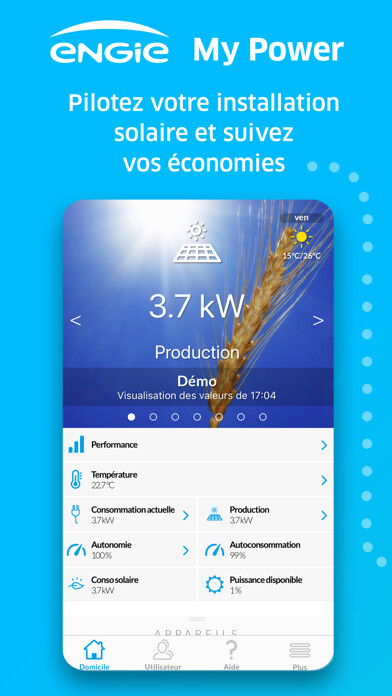 Emulate iPhone app ENGIE My Power using MyAndroid Emulate iPhone app ENGIE My Power using MyAndroid