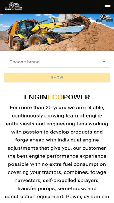 Emulate iPhone app EnginEcoPower using MyAndroid