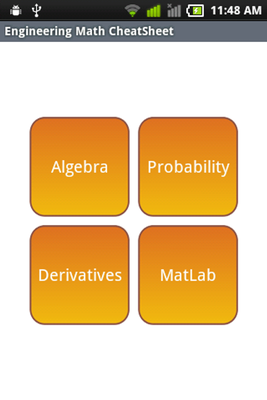 Emulate Android APK Engineering Math Cheat Sheet Emulate Android APK Engineering Math Cheat Sheet