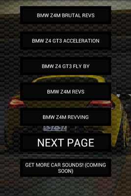 Emulate Android APK Engine sounds of Z4