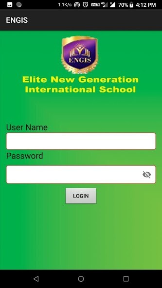 Run android online APK ENGIS STUDENT APP from MyAndroid or emulate ENGIS STUDENT APP using MyAndroid